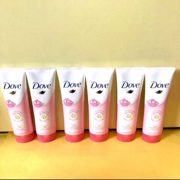 【6本】Dove ダヴ クリアリニュー洗顔料 130g ダヴCS洗顔フォームe コメヌカエキス くすみ 角質 毛穴 濃密美容液