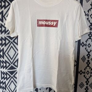 moussy レディースロゴTシャツ フリーサイズ