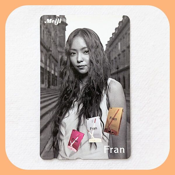 安室奈美恵さんテレカ テレホンカード 【非売品】(ID168)