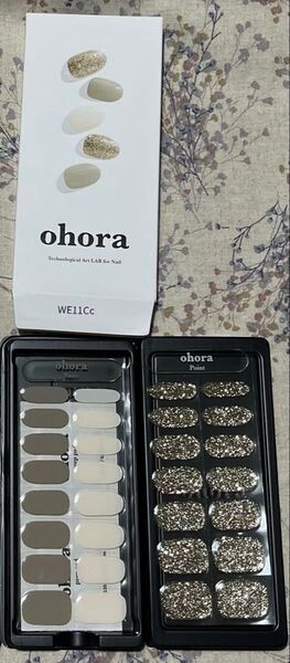新品 ohora オホーラ セミキュアジェルネイルシート