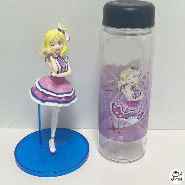 小原鞠莉 フィギュア クリアボトル ラブライブ!サンシャイン!! 一番くじ