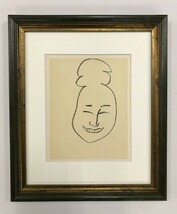 【特価】　≪　　アンリ・マチス　　≫　　リトグラフ【石版画】　　ESQUIMAN　 Ⅰ　　1954年 　 HENRI MATISSE_画像1