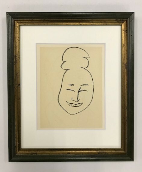 【特価】　≪　　アンリ・マチス　　≫　　リトグラフ【石版画】　　ESQUIMAN　 Ⅰ　　1954年 　 HENRI MATISSE