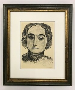 【特価】　≪　　アンリ・マチス　　≫　　リトグラフ【石版画】　　MADEMOISELLE CHARIBEL CONE　1954年 　 HENRI MATISSE