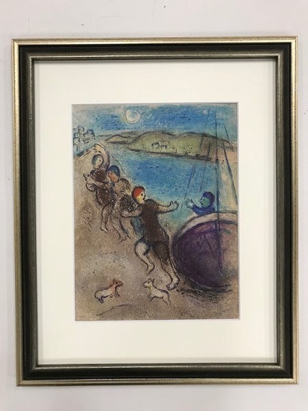 【特価】　≪　　マルク・シャガール　　≫　　DAPHNIS AND CHLOE　　Ⅸ　　1977年　　MARC　CHAGALL