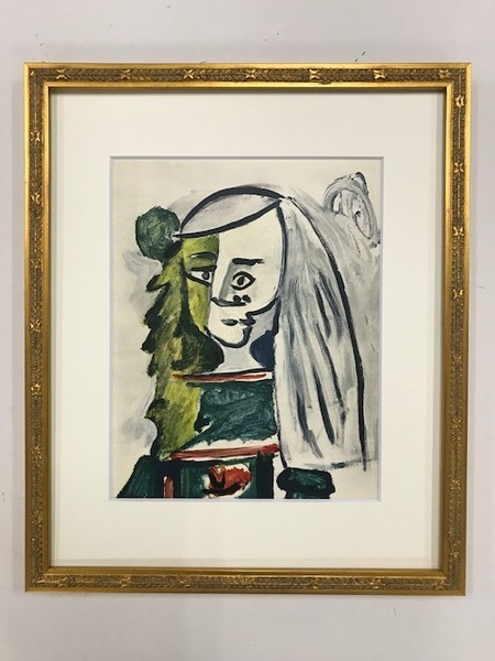 【特価】　≪　　パブロ・ピカソ　　≫　　エリオグラビュール【銅版画】　LES 　MENINES　Ⅳ 　1958年　　 PABLO　PICASSO