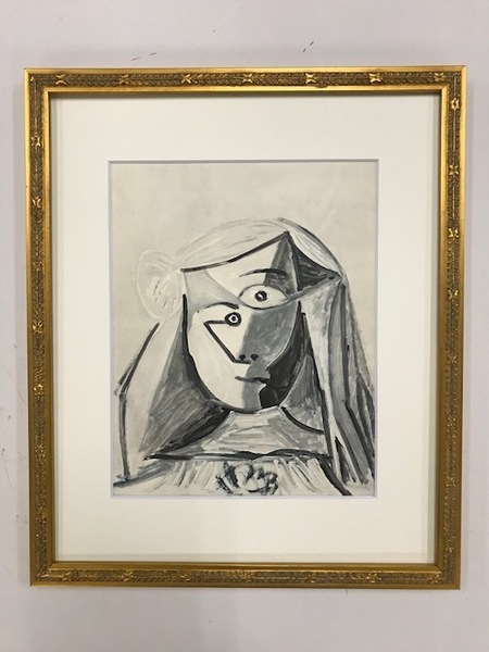 【特価】　≪　　パブロ・ピカソ　　≫　　エリオグラビュール【銅版画】　LES 　MENINES　Ⅷ 　1958年　　 PABLO　PICASSO