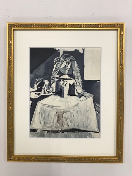 【特価】 ≪ パブロ・ピカソ ≫ エリオグラビュール【銅版画】 LES MENINES Ⅹ 1958年 PABLO PICASSO