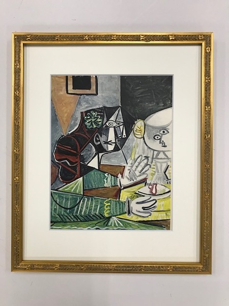 【特価】　≪　　パブロ・ピカソ　　≫　　エリオグラビュール【銅版画】　LES 　MENINES　 ⅩⅡ 　1958年　　 PABLO　PICASSO