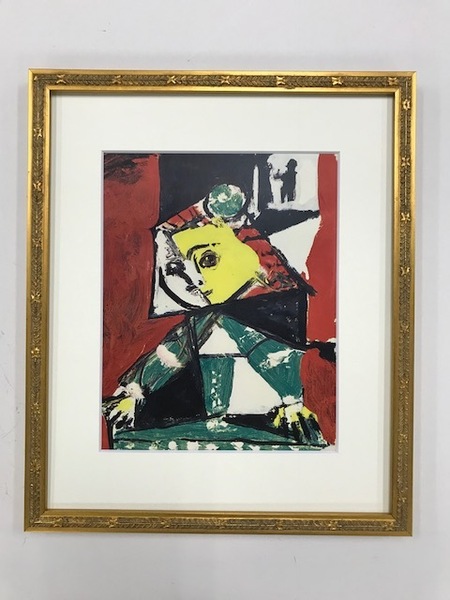 【特価】 ≪ パブロ・ピカソ ≫ エリオグラビュール【銅版画】 LES MENINES ⅩⅤ 1958年 PABLO PICASSO
