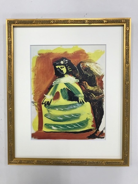 【特価】 ≪ パブロ・ピカソ ≫ エリオグラビュール【銅版画】 LES MENINES ⅩⅦ 1958年 PABLO PICASSO