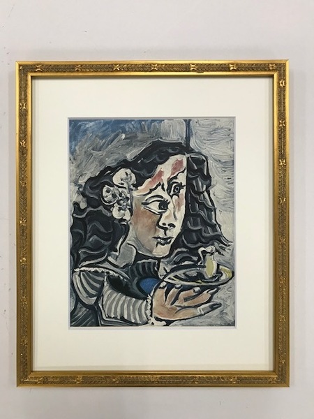 【特価】 ≪ パブロ・ピカソ ≫ エリオグラビュール【銅版画】 LES MENINES ⅩⅩ 1958年 PABLO PICASSO