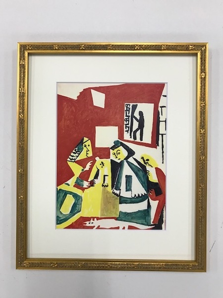 【特価】 ≪ パブロ・ピカソ ≫ エリオグラビュール【銅版画】 LES MENINES ⅩⅩⅩⅣ 1958年 PABLO PICASSO