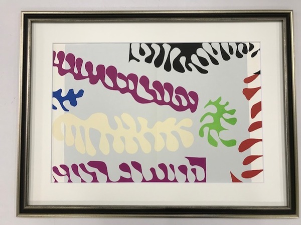 【特価】　≪　　アンリ・マチス　　≫　　リトグラフ【石版画】　　JAZZ　　THE LAGOON Ⅰ　　1983年 　 HENRI MATISSE