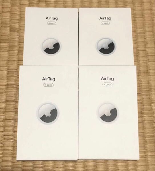 Apple AirTag Air Tag エアタグ エアータグ 4pack 新品 未開封品 4個セット