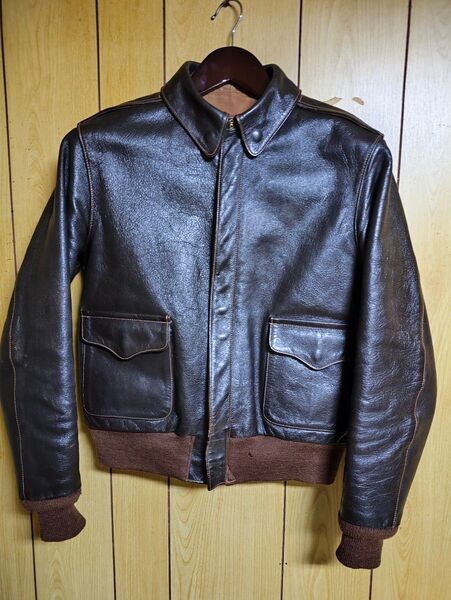 【幻の名品】THE REAL McCOY'S A-2 RWA96 フライトジャケット ホースハイド