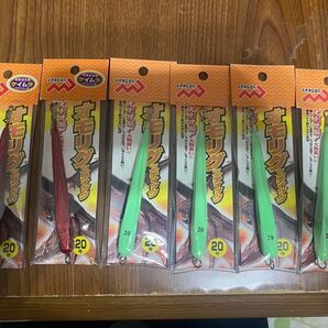 マルシン漁具 ドラゴン オモリグスティック 20g 6個セット