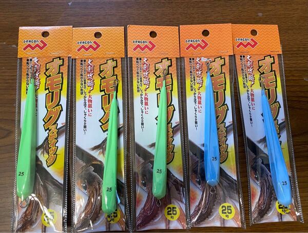 マルシン漁具 ドラゴン オモリグスティック 25号 5個セット