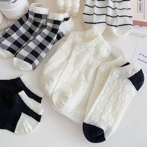 夏新品 涼爽感レディースソックス 5足セット 可いくるぶしショートスニーカーソックス まとめ売り女性靴下