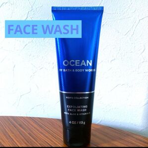 バスアンドボディワークス フェイスウォッシュ 洗顔ジェル OCEAN アロエ成分配合