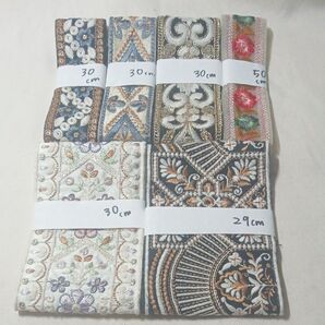 No.9 リボンパックSALE インド刺繍リボン
