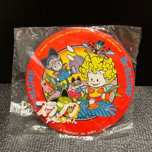 ドクタースランプ アラレちゃん ビック缶バッジ 未使用未開封品 レア 入手困難!