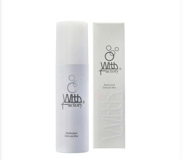 【新品未開封】WITH FACTORY(ウィズファクトリー)◯薬用デリケートミスト(化粧水)100ml