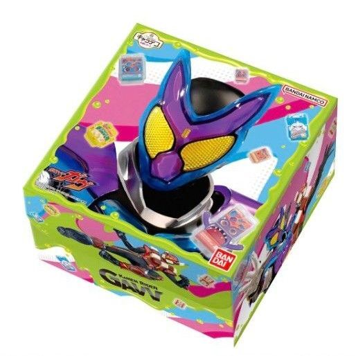 BANDAI バンダイ 仮面ライダーガヴ キャラデコお祝いケーキのピックと箱