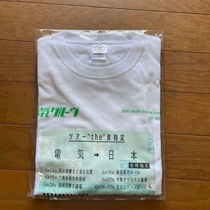 電気グルーヴ ツアー“the”席指定 切符 Tシャツ Lサイズ ホワイト