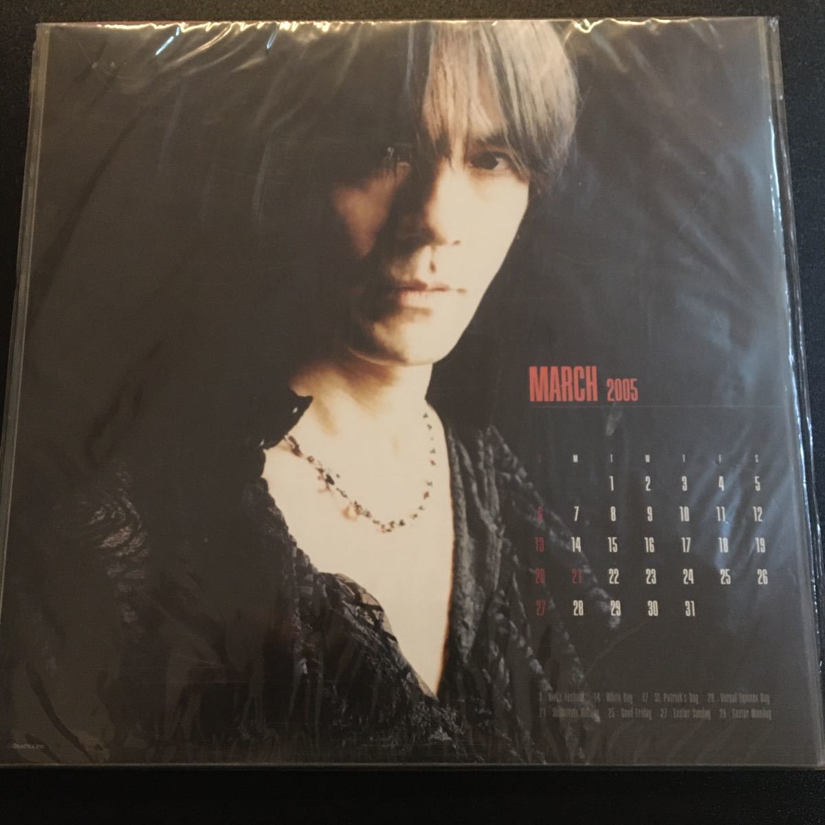 氷室京介 2004年 卓上カレンダー 大・小 2点セット 未開封 未