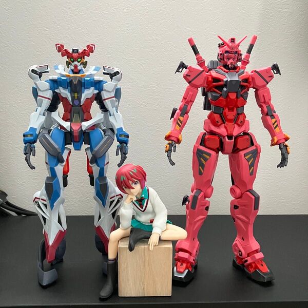 ガンダム ジークアクス プライズ 3体セット 追加塗装 フィギュア GQuuuuuuX