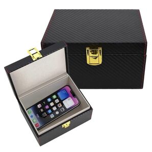 電波遮断ボックス リレーアタック 不正アクセス データ盗難 位置情報追跡防止 貴重品管理 セキュリティボックス ブラック