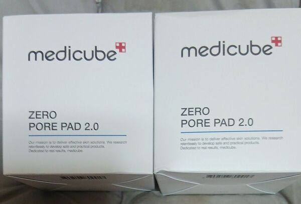 【新品】メディキューブ ゼロ毛穴パッド2.0(トナーパッド)2個セット MEDICUBE パック 拭き取り 化粧水 ふき取り化粧水