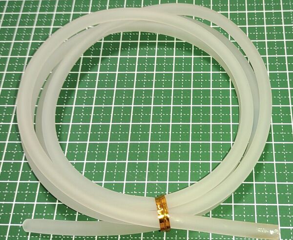 シリコンホース シリコンチューブ 全長約1m50cm 外径5.4mm 内径4.0mm 1本 アクアリウム 水槽 エアーレーション
