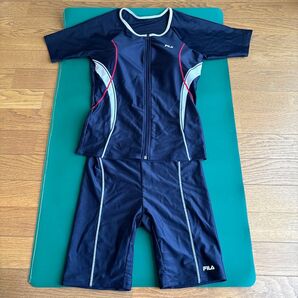 FILA フィットネス水着 レディース ネイビー