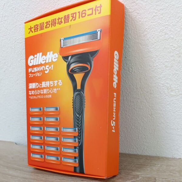 ジレット フュージョン5+1 替刃 大容量16個 新品未使用