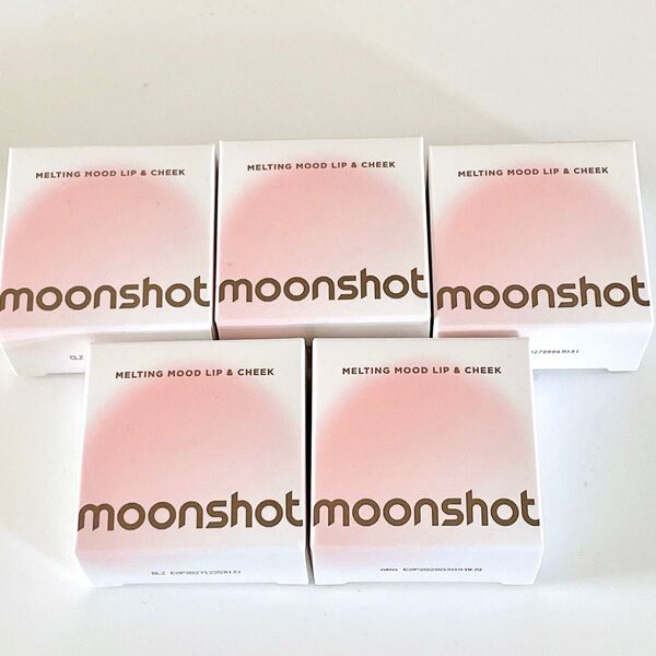 moonshot メルティングムードリップ&チーク 5色セット