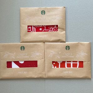 スターバックス スタバ クリスマス ホリデー テーブルマット ノベルティ