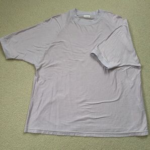 ストライプTシャツ 薄ピンク