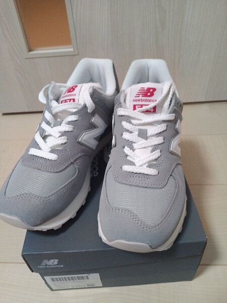 ニューバランス スニーカー U574 BKR グレー New Balance 24.5cm