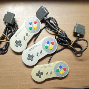 ジャンク品 スーパーファミコン コントローラー3個セット 販売