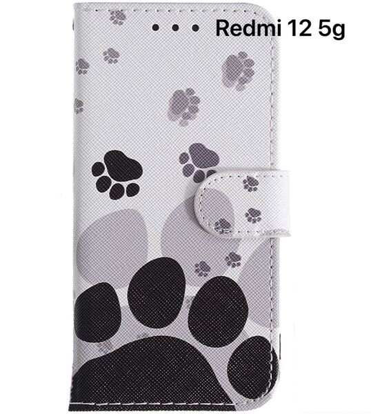 Redmi 12 5G XIG03 スマホケース 手帳型 かわいい 肉球