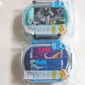 ふわっとフタタイトランチボックス2個セット(ライトイヤー)(ジュラシックワールド)