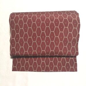 名古屋帯 亀甲柄 着物