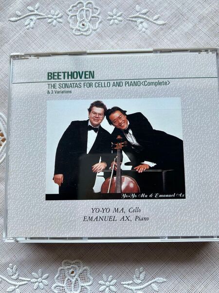 ★ベートーヴェン★チェロソナタ全集★ヨーヨー・マ(チェロ)★エマニュエル・アックス(ピアノ)CD3枚組