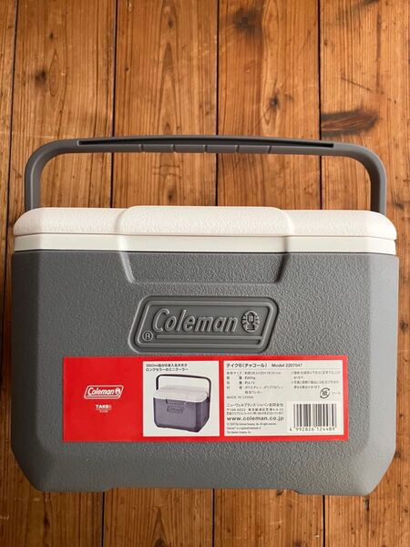 【新品!!】コールマン クーラーボックス 4.7L テイク6 チャコール