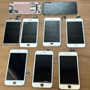 【ジャンク】 iPhone6s 部品 本体 パネル セット ローズゴールド LCD 液晶 iPhone8 XS OLED