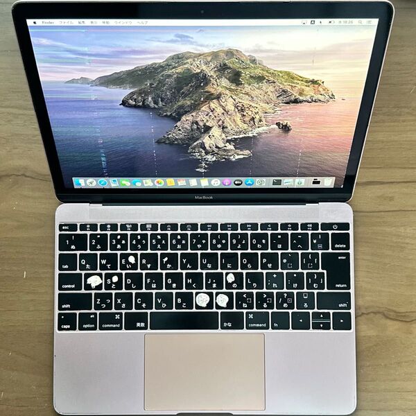 【訳あり】 レア MacBook 12インチ 512GB intel M5 Early 2016 ローズゴールド Apple PC