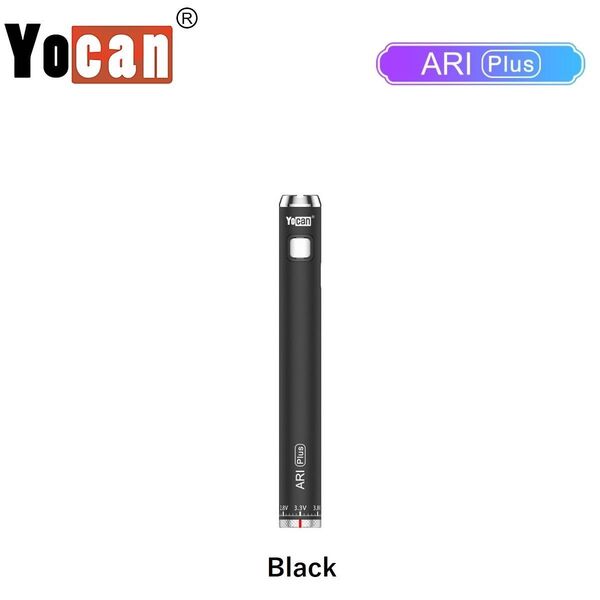 Yocan ARI plus 900mAh ヴェポライザー ツイストバッテリー 電子タバコ CBD CBN VAPE ブラック