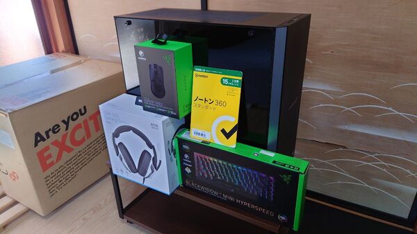 【8/1迄108,000円】ゲーミングPC+ゲーミング環境フルセット